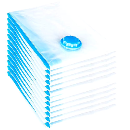 Vacuum Storage Bags with Valve Folding Compressed Space Saving Clothes Storage Big Size for Towel Cloth Blanket